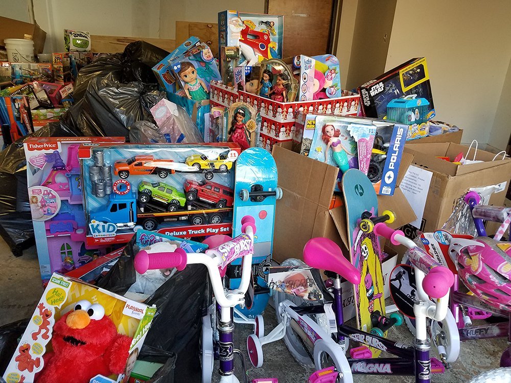 2018 Toy Drive donations