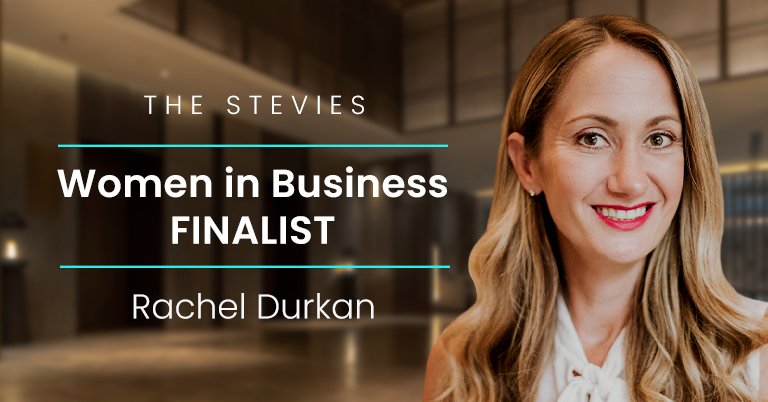 Rachel Durkan – 2018 15th Annual Stevie® Awards Finalist