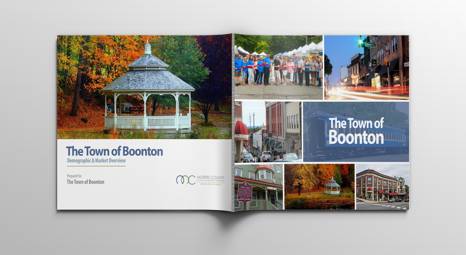mcedc-1 Beautifully designed brochure for Morris County Chamber of Commerce