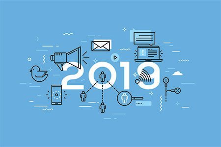 infographic showing branding icons