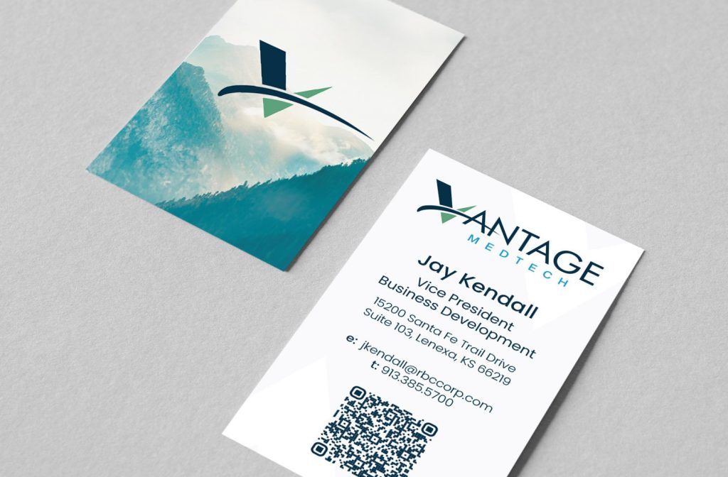 Vantage Business Card Design