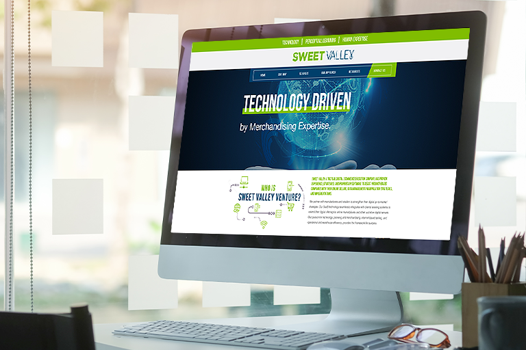 2018 GDUSA American Web Design Award – Sweet Valley Venture