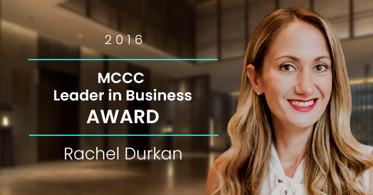 2016 MCCC Leader in Business Award